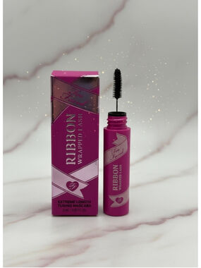 Too Faced Ribbon Wrapped Lash Extreme Length Tubing Mascara Mini 2 mL New